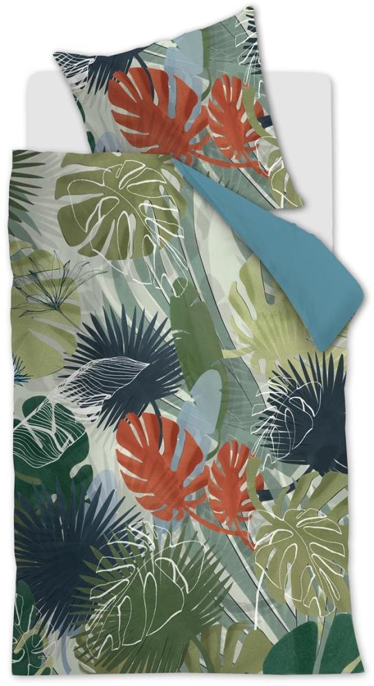 Beddinhouse Renforcé Bettwäsche Paper Leaves Multi 155X220 155 x 220 cm + 1x 80 x 80 cm 1 Bettbezug, 1 Kissenbezug Multi Bild 1