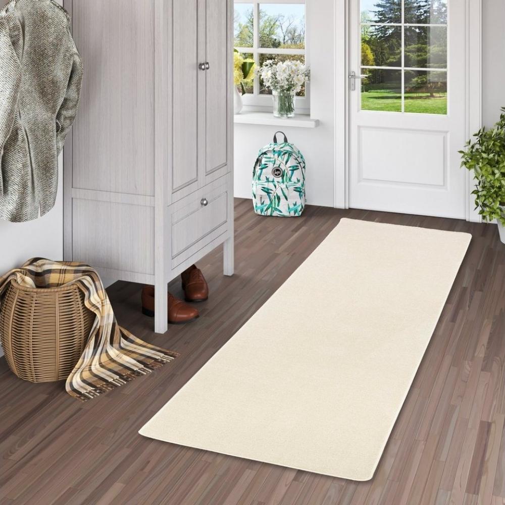 Snapstyle Läufer Hochflor Velours Läufer Teppich Luna, Rechteckig, Höhe: 16 mm Bild 1