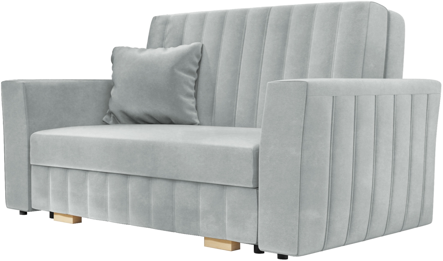 Mirjan24 'Viva Glam II' Schlafsofa, Hellgrau, 85 x 98 x 145 cm Bild 1