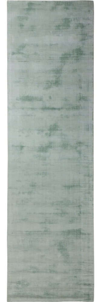 Morgenland Viskose Teppich - Symphony - läufer - 300 x 80 - Minzgrün Bild 1