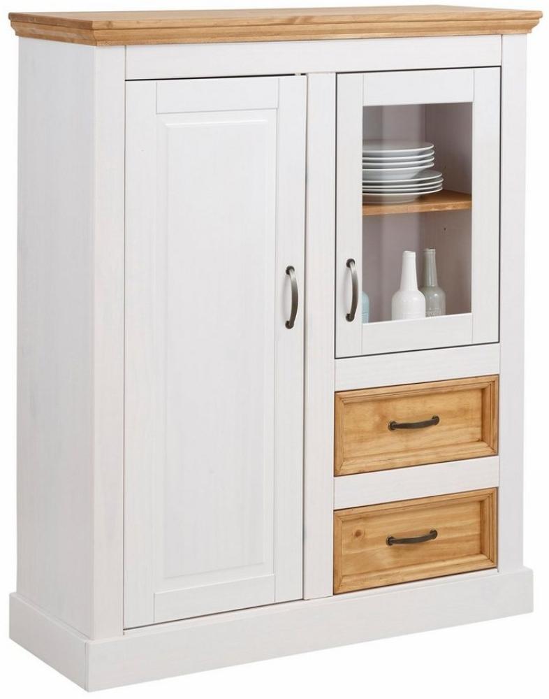 Home affaire Highboard Selma, Vitrine, Breite 100 cm Bild 1