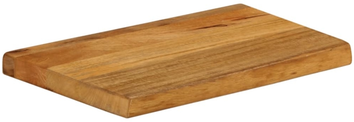 vidaXL Tischplatte mit Baumkante 60x40x3,8 cm Massivholz Mango 370584 Bild 1
