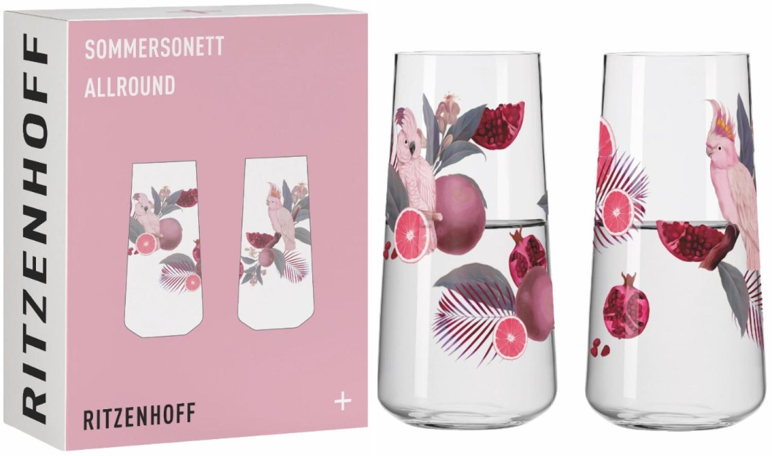 Ritzenhoff 6151002 Universalglas-Set F24 SOMMERSONETT Ramona Richter 2024 Bild 1