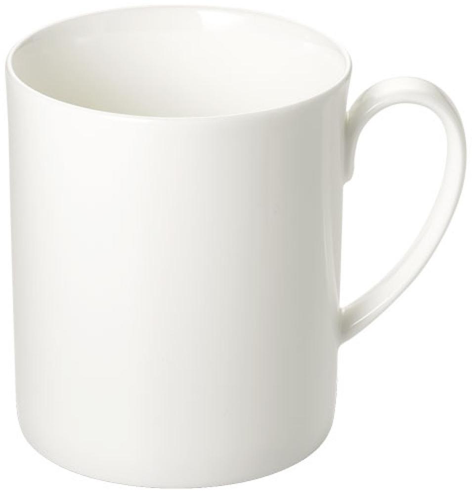 Dibbern Fine Bone China Weiss Becher mit Henkel zylindrisch 0,3 L Bild 1