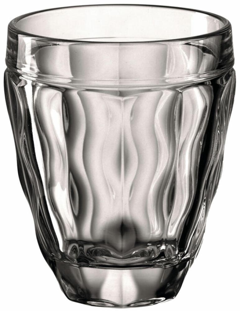 Leonardo Trinkglas Brindisi, Wasserglas, Becherglas, Kalk-Natron Glas, anthrazit, 270 ml, 021604 Bild 1