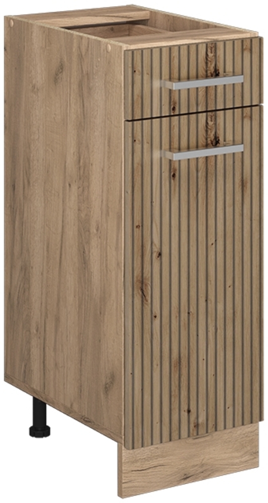 Küchenunterschrank R-Line Artisan-Eiche 30 cm ohne Arbeitsplatte Vicco Bild 1