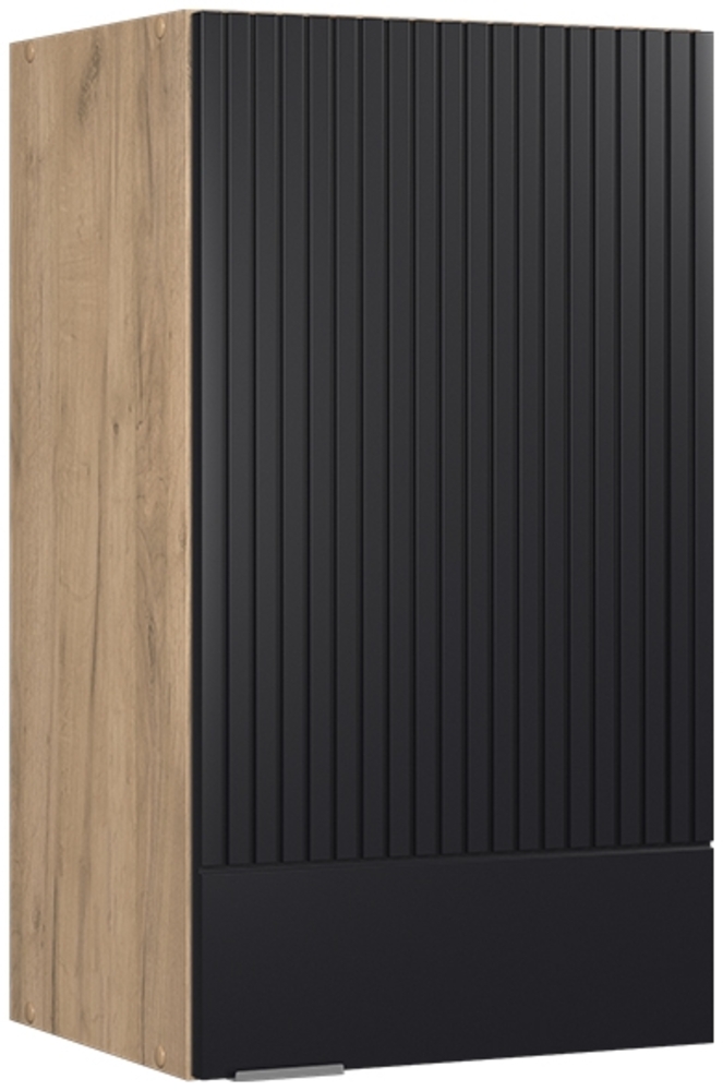 Hängeschrank Fame-Line Schwarz gestreift 40 cm Vicco Bild 1