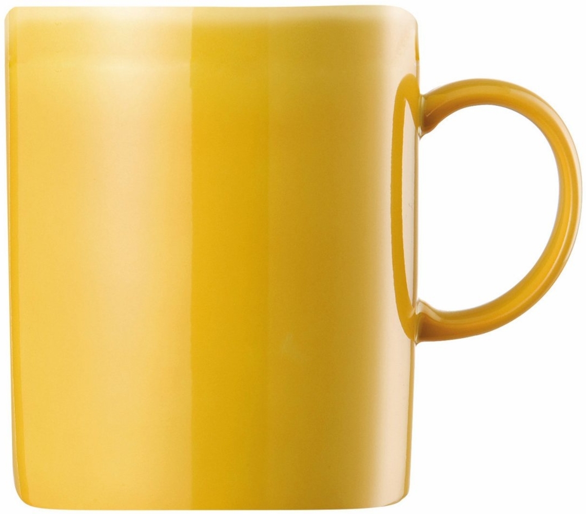 Thomas Sunny Day Becher mit Henkel, Kaffeetasse, Porzellan, Yellow / Gelb, Spülmaschinenfest, 300 ml, 15505 Bild 1