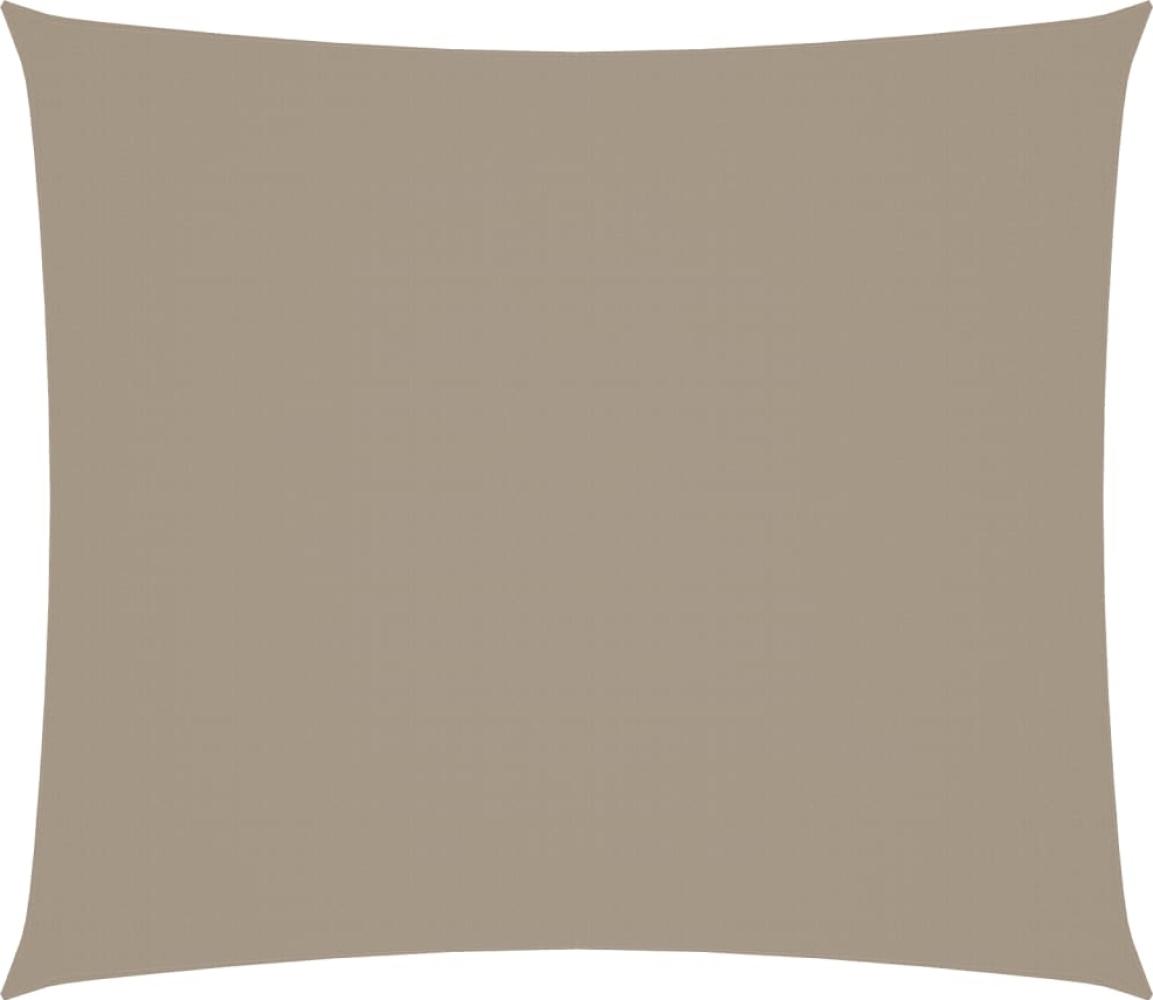 vidaXL Sonnensegel Oxford-Gewebe Rechteckig 2,5x3 m Taupe 135425 Bild 1