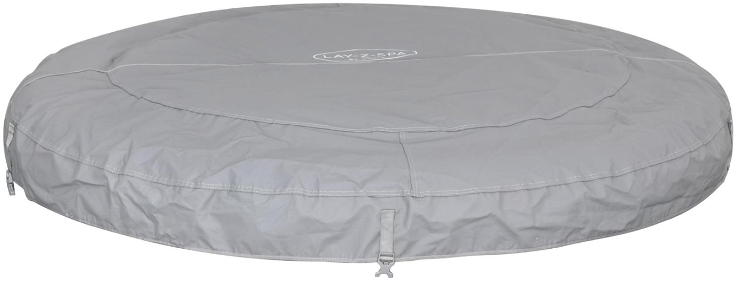 Bestway® Ersatzteil Kunstleder-Abdeckung (silbergrau) für LAY-Z-SPA® St. Lucia AirJet™ Ø 170cm, rund Bild 1