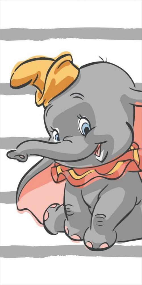 Disney Dumbo Duschtuch Strandtuch Badetuch 70 x 140 cm Bild 1