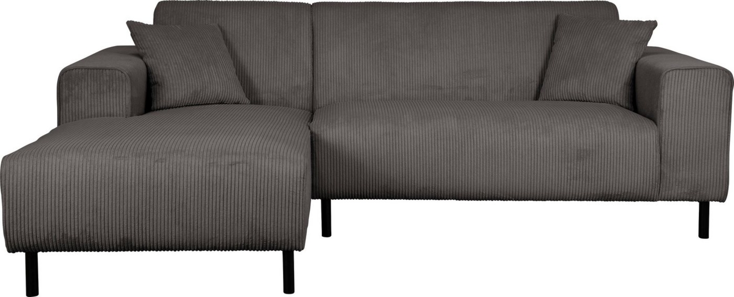 Home affaire Ecksofa ARROS L-Form, incl. loser Zierkissen, Maße B/T/H: 235/163/81 cm, auch in Cord Bild 1