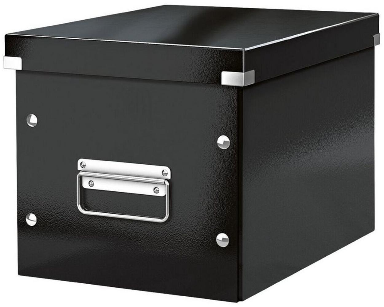 LEITZ Aufbewahrungsbox Click&Store 10,0 l - 26,0 x 26,0 x 24,0 cm schwarz Bild 1