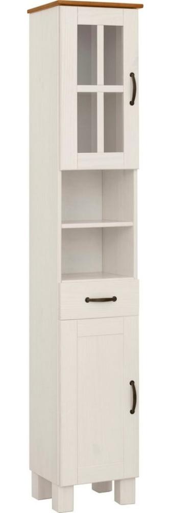 Home affaire Hochschrank Rodby FSC®-zertifiziertes Massivholz, Breite 33cm, Höhe 180cm Bild 1