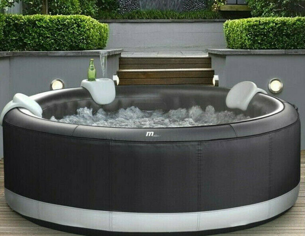 Luxus Premium MSPA Ø204 Whirlpool aufblasbar Outdoor Indoor Pool Heizung 6 Pers. Bild 1