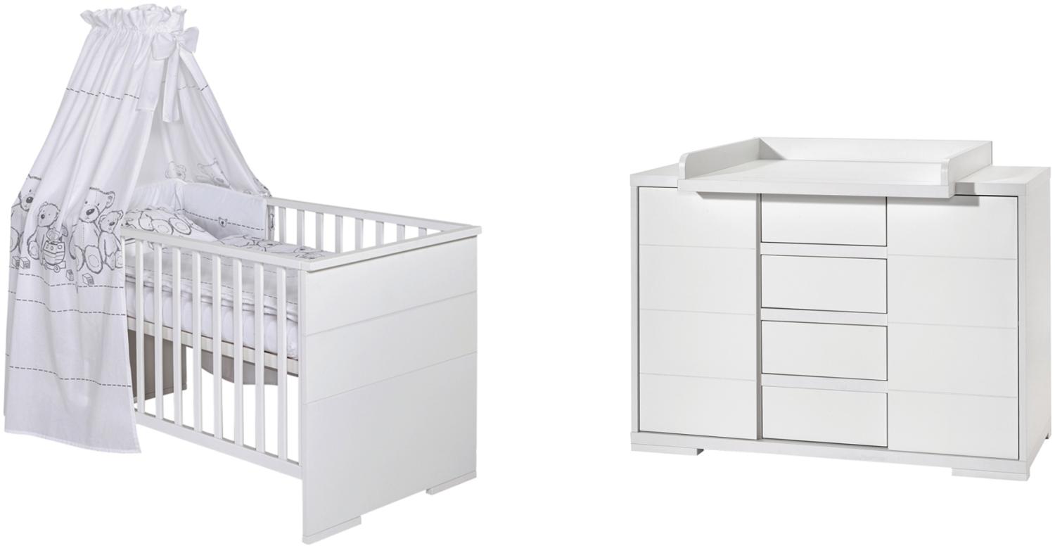 Schardt 'Maxx White' 2-tlg. Babyzimmer-Set Bild 1