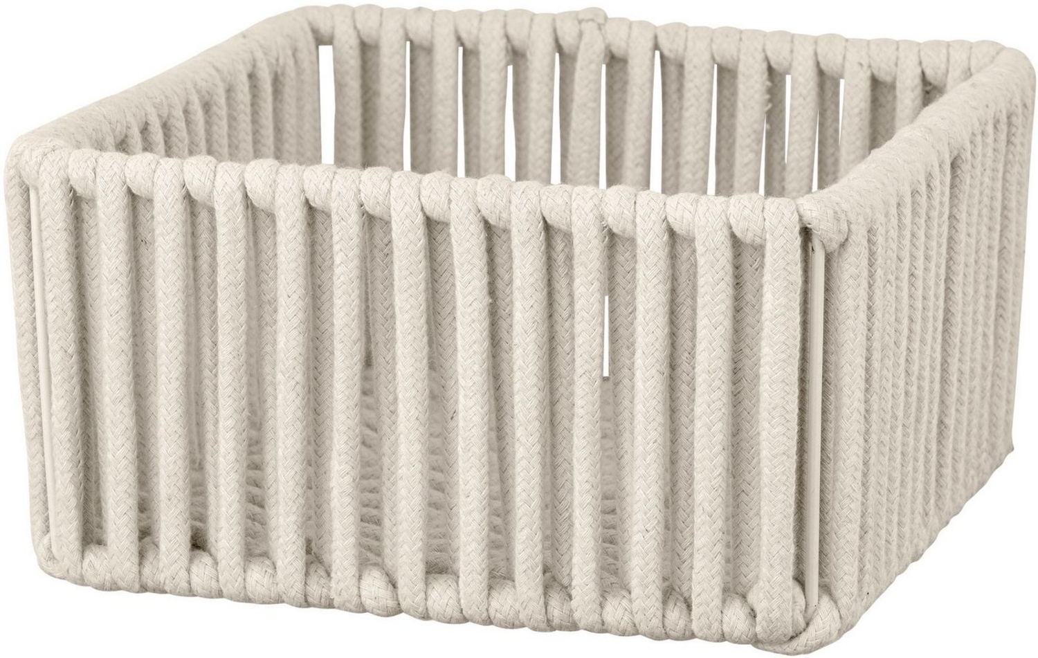 SCHÖNER WOHNEN-Kollektion Aufbewahrungskorb »Zovo M«, Badkorb mit Baumwoll-Polyester-Kordel für Badutensilien & Kosmetik Bild 1