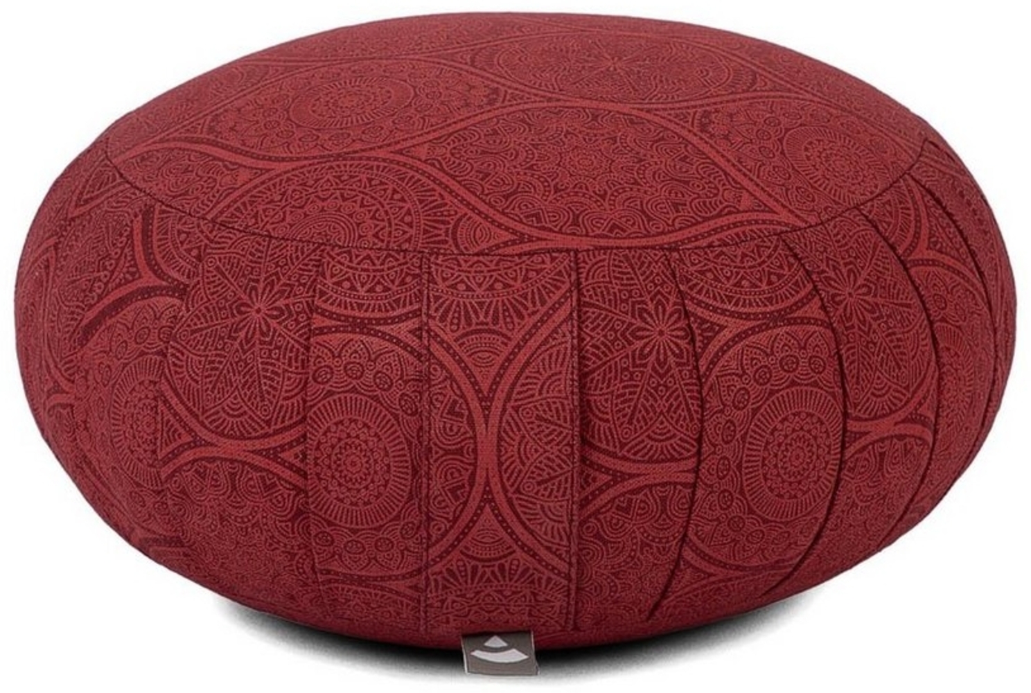 bodhi Meditationskissen Meditationskissen ZAFU, 38 x 20 cm Mayuri, dunkelrot Bild 1