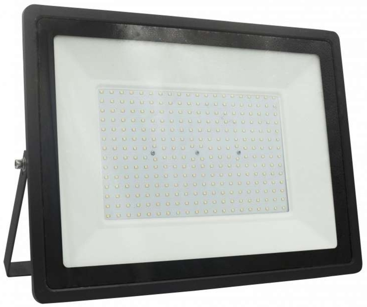 200w LED Flutlicht Strahler für den Außenbereich IP65 in schwarz Eckig|Neutralweiß Bild 1