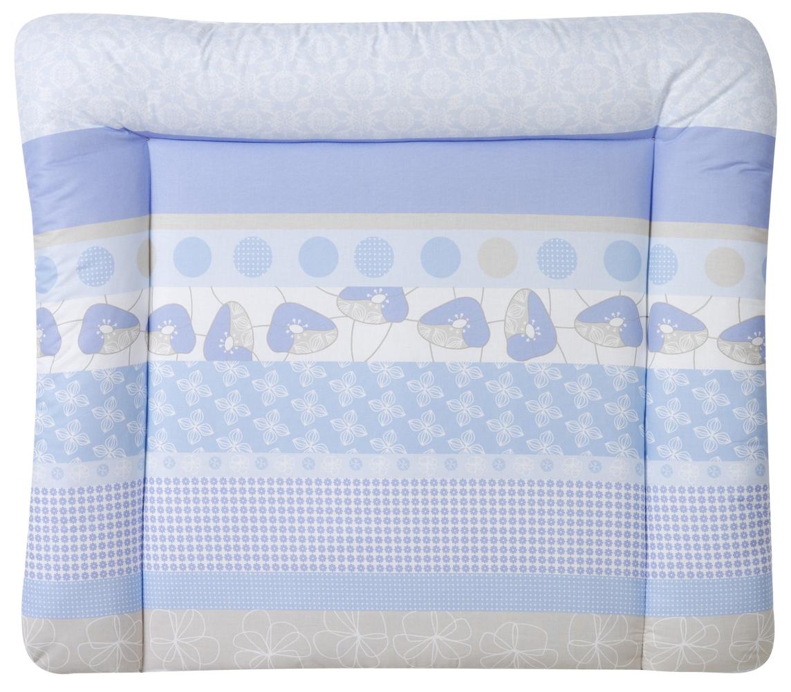 Wickelauflage Colibri blau 80x70 cm (BxH), phtalatfrei beschichtet Bild 1