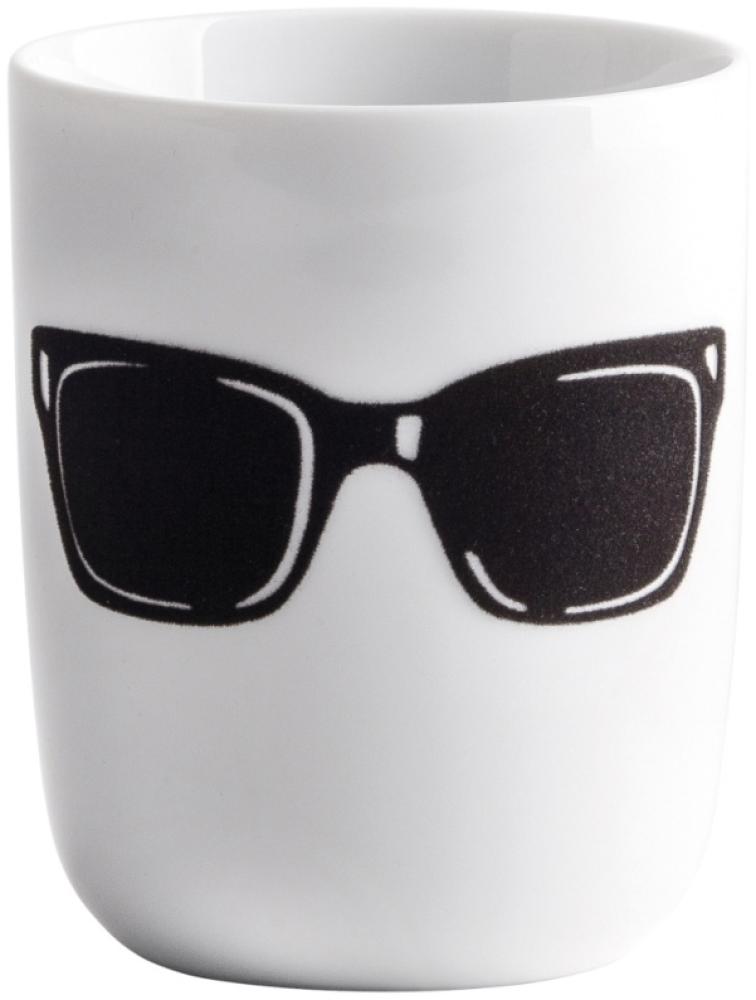 Becher 0,35 l touch! Pronto Statement Mugs touch! Schwarz Sun Glasses Kahla Becher - Mikrowelle geeignet, Spülmaschinenfest Bild 1