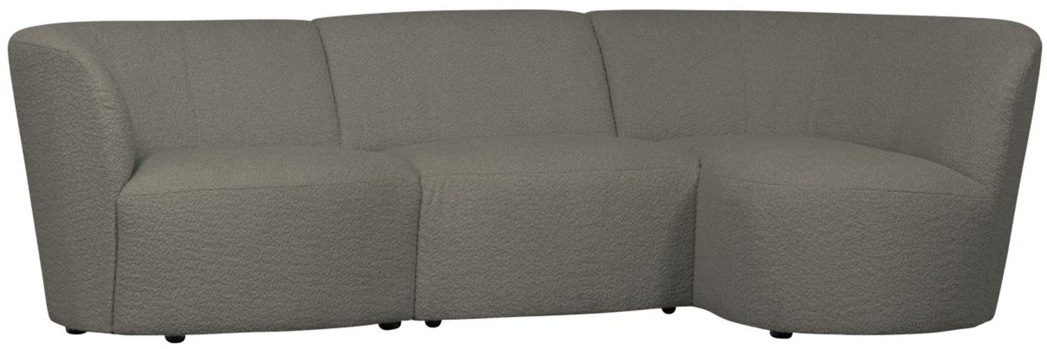 Ecksofa Coco aus Boucle-Stoff Rechts, Grün Bild 1