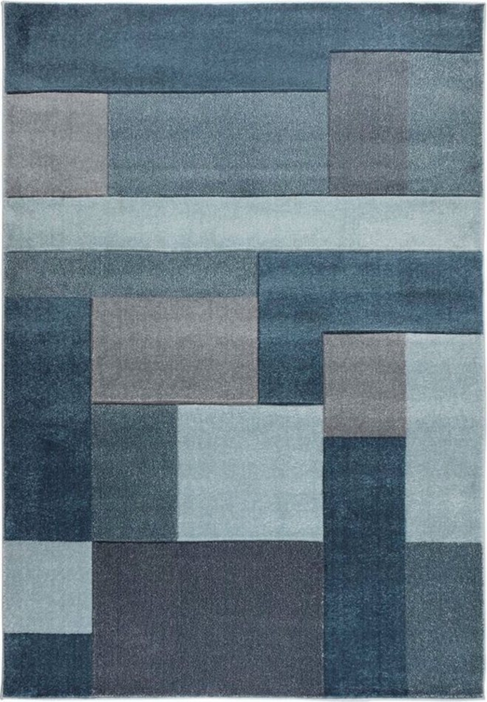 FLAIR RUGS Teppich Cosmos, rechteckig, Höhe: 12 mm, Patchwork Design, mehrfarbig, mit Hoch-Tief-Effekt Bild 1