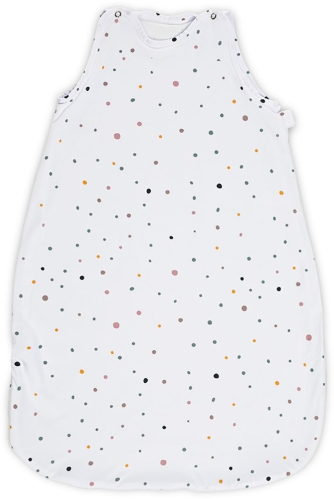 Lorelli Baby-Sommerschlafsack Summer, Länge 80 cm, Breite 42 cm, 100% Baumwolle weiss gepunktet Bild 1