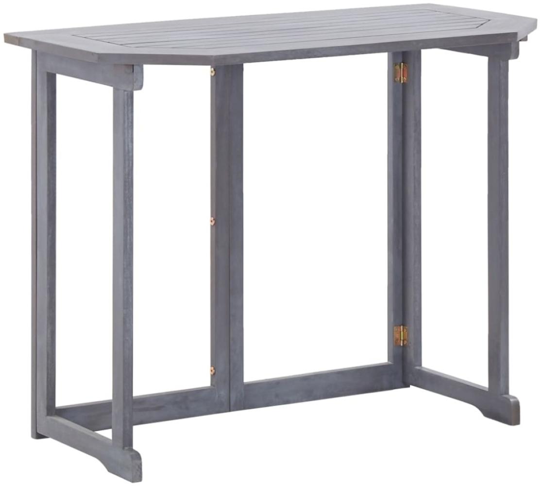 vidaXL Balkontisch Klappbar 90x50x74 cm Massivholz Akazie 46326 Bild 1