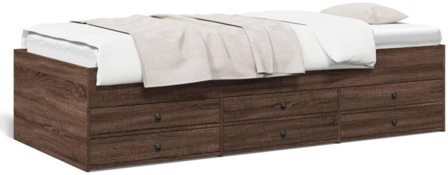 vidaXL Tagesbett mit Schubladen ohne Matratze 75x190 cm 3280894 Bild 1