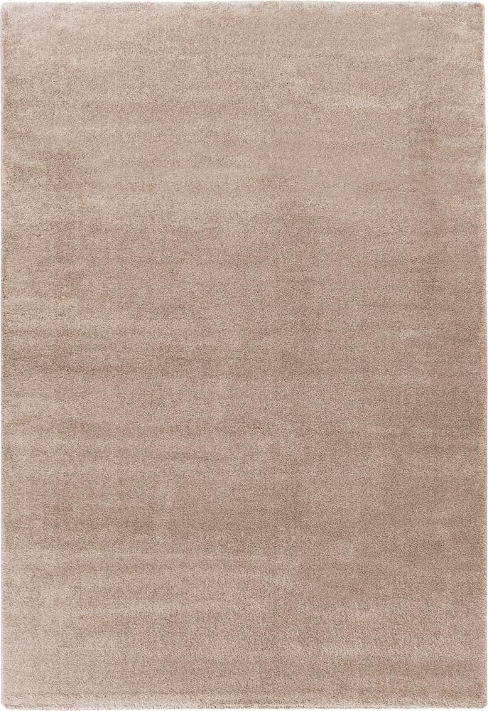 Kurzflorteppich Onakona 100 Taupe 80 x 150 cm Bild 1