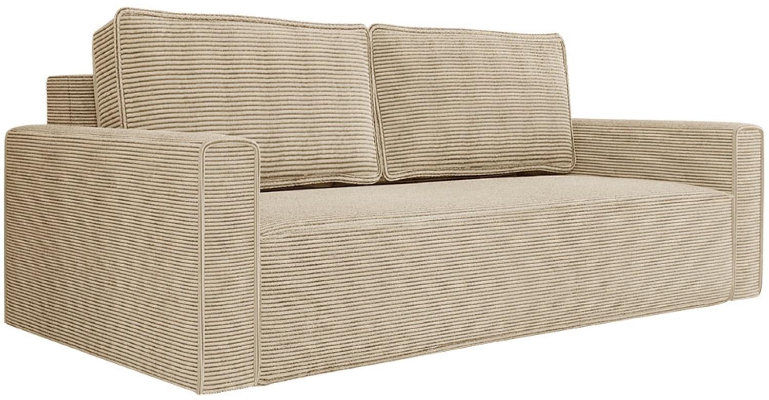 Schlafsofa Gizeno Cord (Farbe: Ontario 02) Bild 1