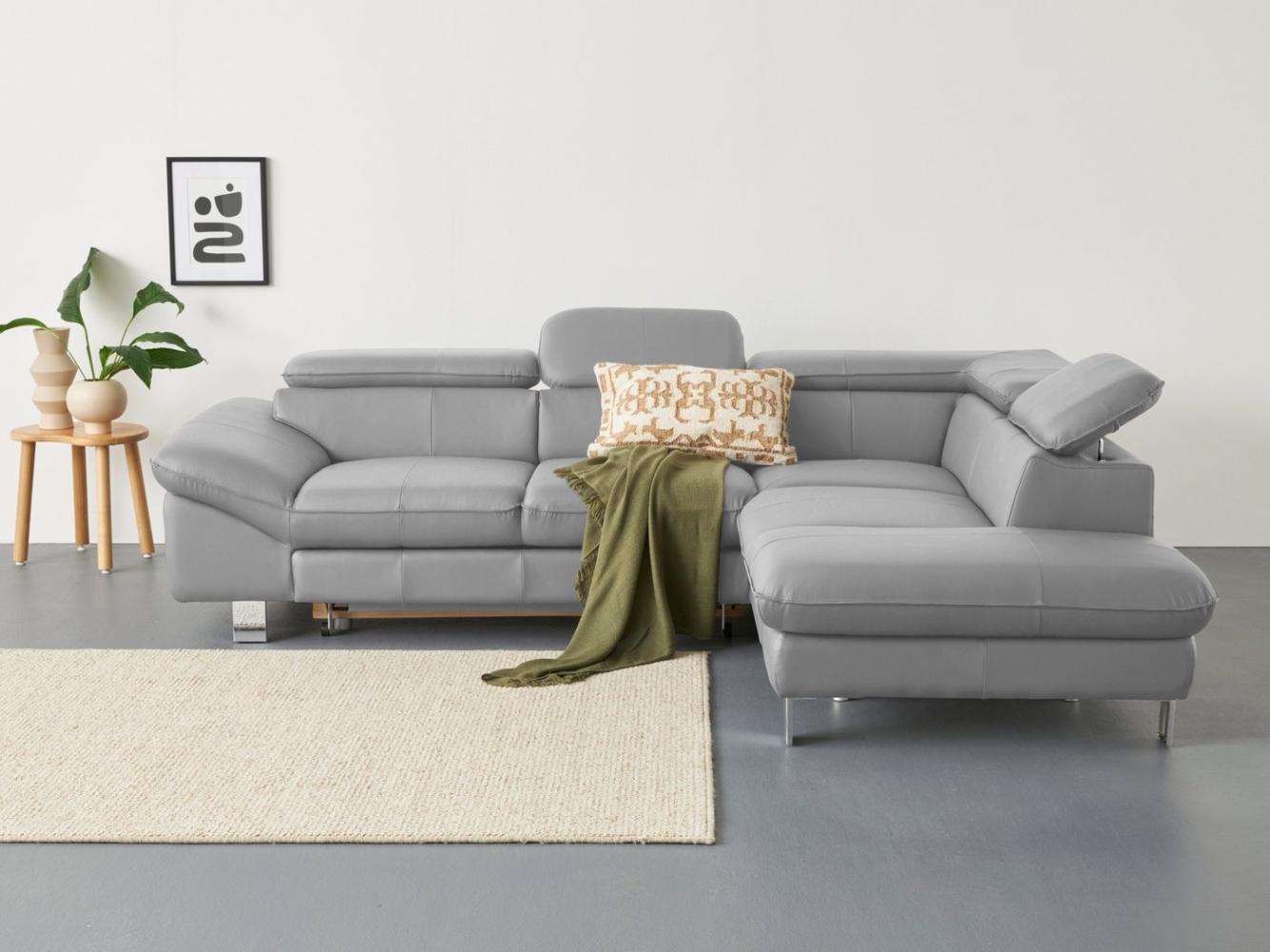 COTTA Ecksofa Driver L-Form, mit Kopfteilverstellung, wahlweise mit Bettfunktion Bild 1