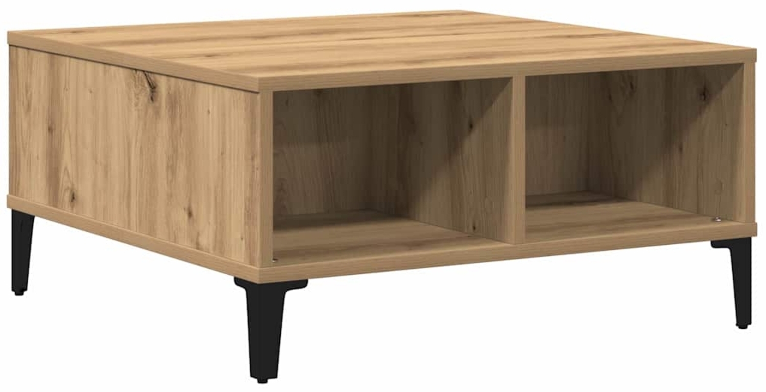 vidaXL Couchtisch Artisan-Eiche 60 x 60 x 30 cm 862588 Bild 1