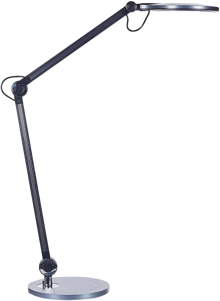 Schreibtischlampe LED Metall schwarz 34 cm verstellbar ERIDANUS Bild 1