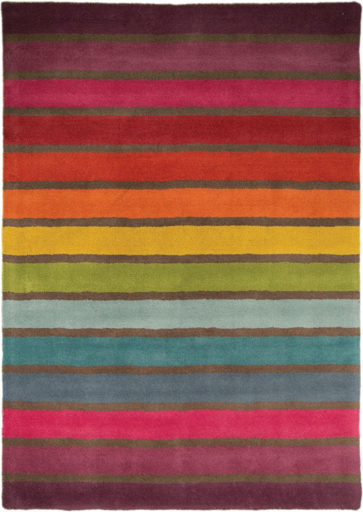 Kadima Design Premium Wollteppich in Multi-Farben, "Derwent Kate". 80x150 cm Bild 1