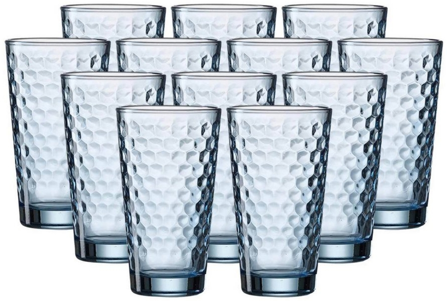 Ritzenhoff & Breker Favo Longdrinkglas 400 ml blau 12er Set - DS Bild 1