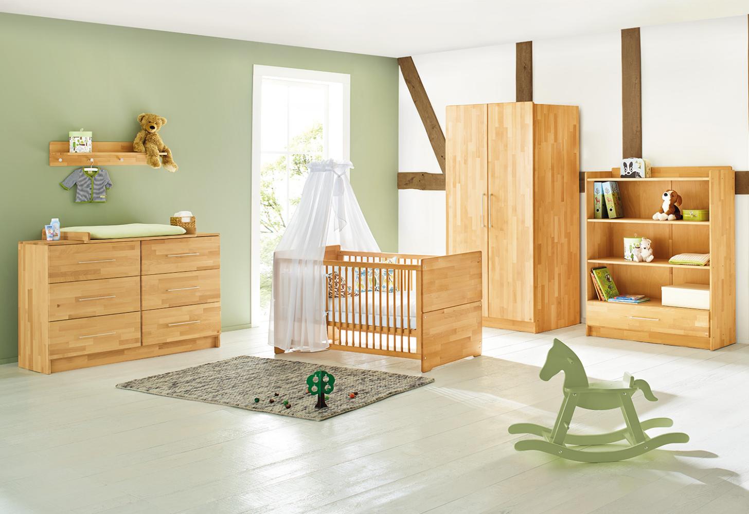 Pinolino 'Natura' 3-tlg. Babyzimmer-Set natur, breit Bild 1