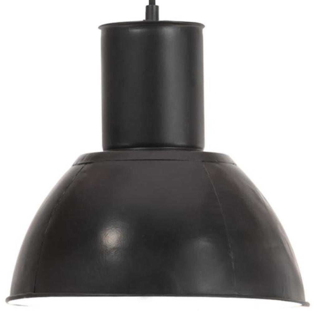 vidaXL Hängelampe 25 W Schwarz Rund 28,5 cm E27 320569 Bild 1