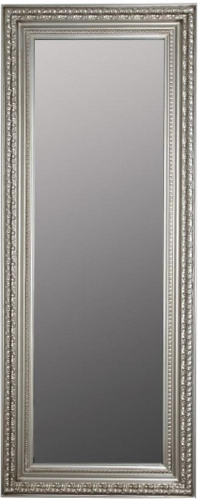 Casa Padrino Barock Wandspiegel Silber 60 x H. 150 cm - Handgefertigter Spiegel im Barockstil Bild 1