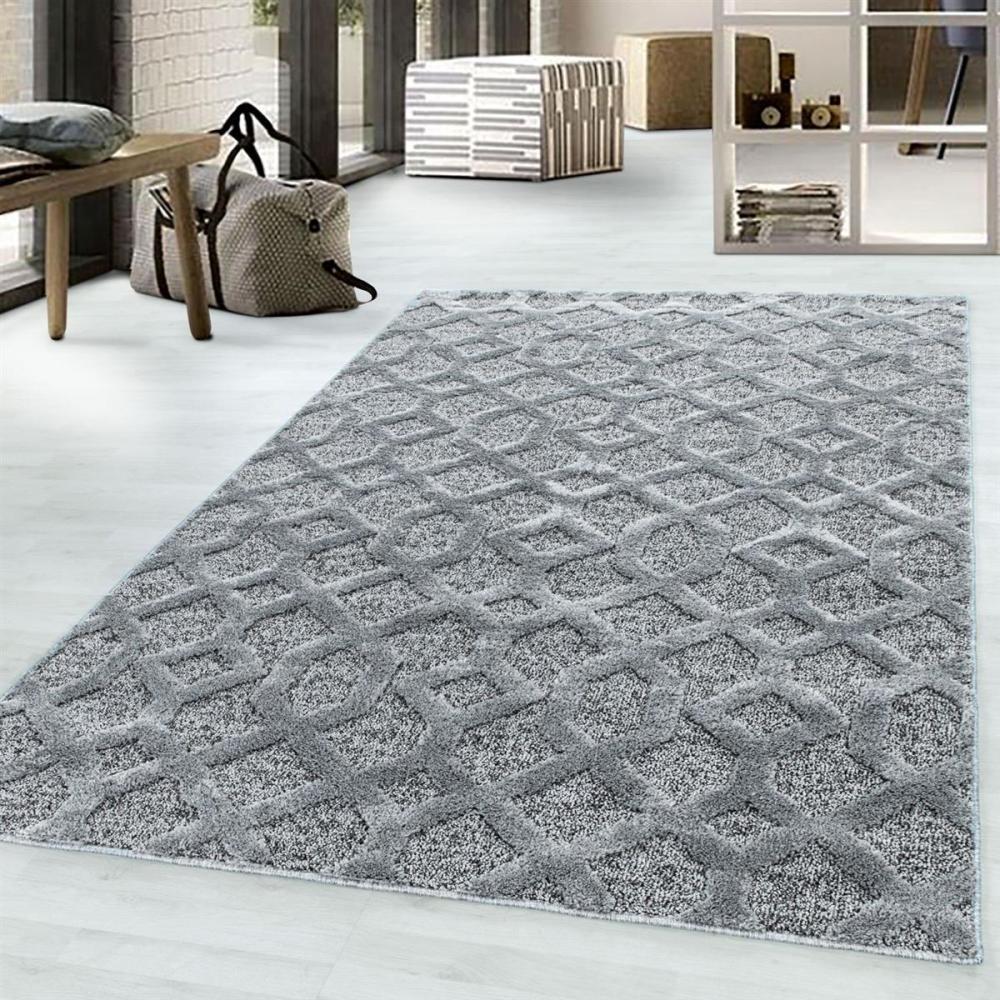 Teppich PISA GREY 120 X 170cm Rechteck Bild 1