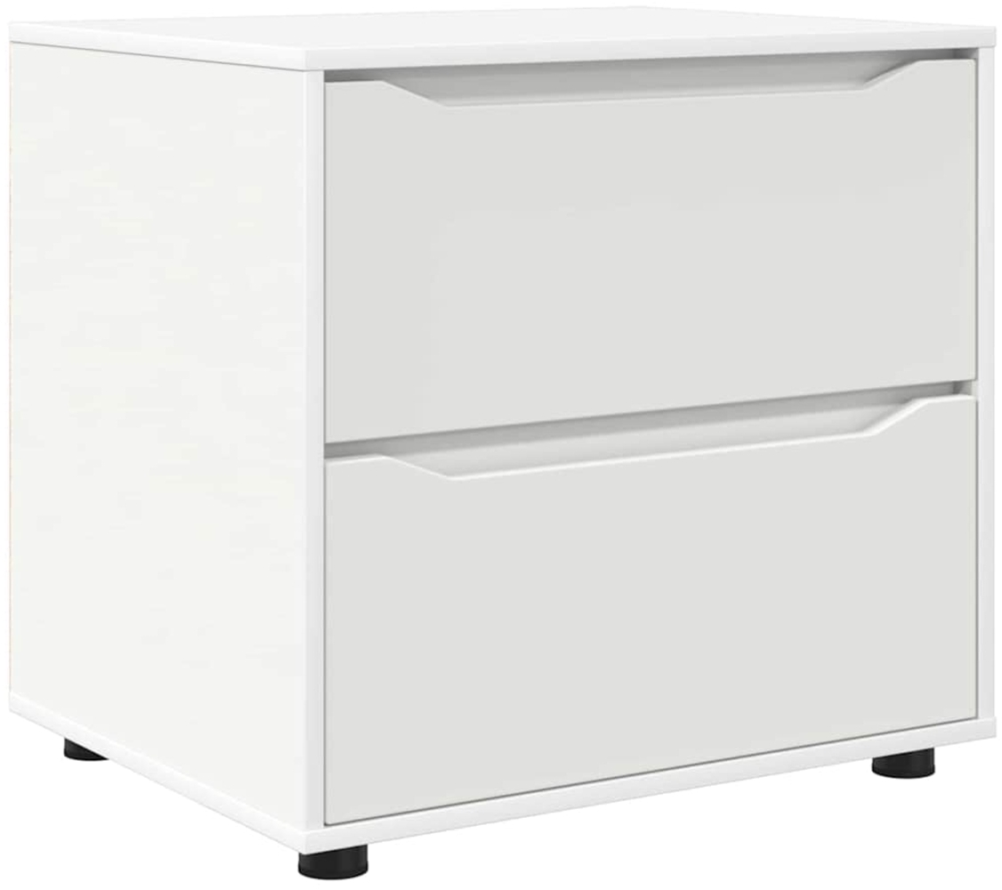 vidaXL Aufbewahrungsschrank Weiß 60 x 48 x 57 cm Holzwerkstoff 888827 Bild 1