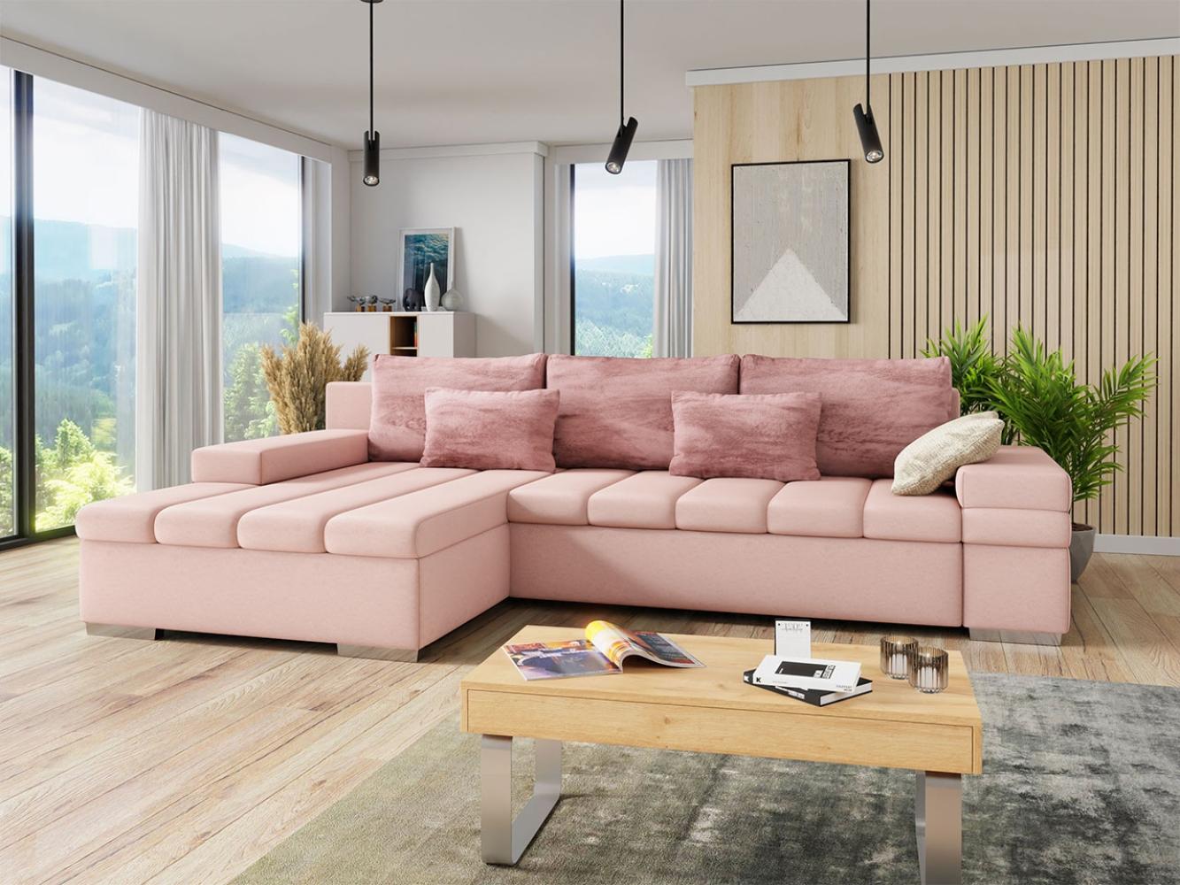 Ecksofa Bangkok Premium, Seite: Links, Farbe: Otusso 07 + Sorriso 10 + Velvetto 02 Bild 1