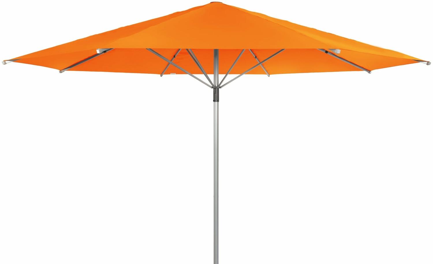 Doppler Gastronomie Sonnenschirm "Braumeister 500", orange, 500 cm,ohne Volant Bild 1