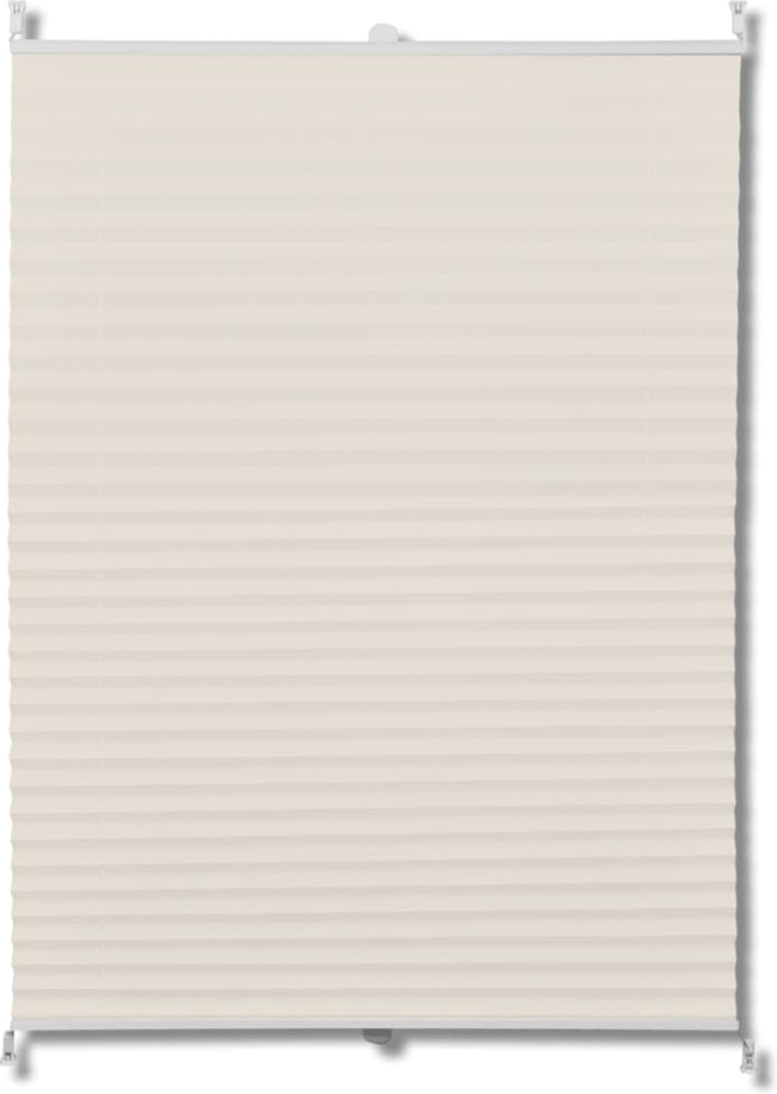 Plissee Faltrollo Rollo Plisseerollo 110x125cm Creme 240646 Bild 1