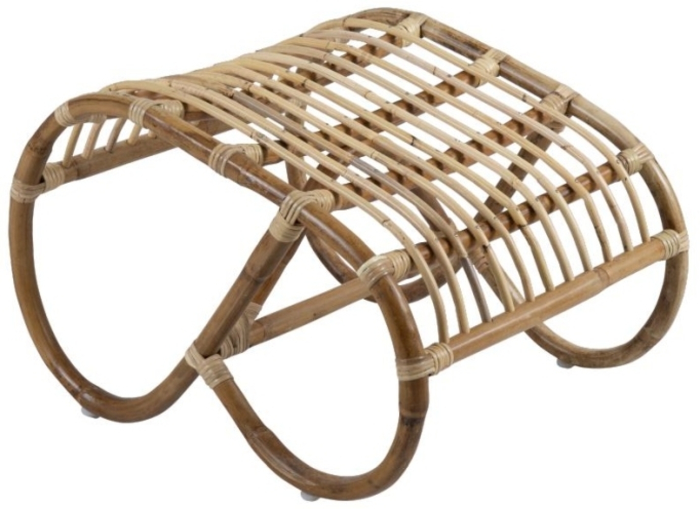 Gartenhocker Vallda aus Rattan, 46x58x36 cm Bild 1