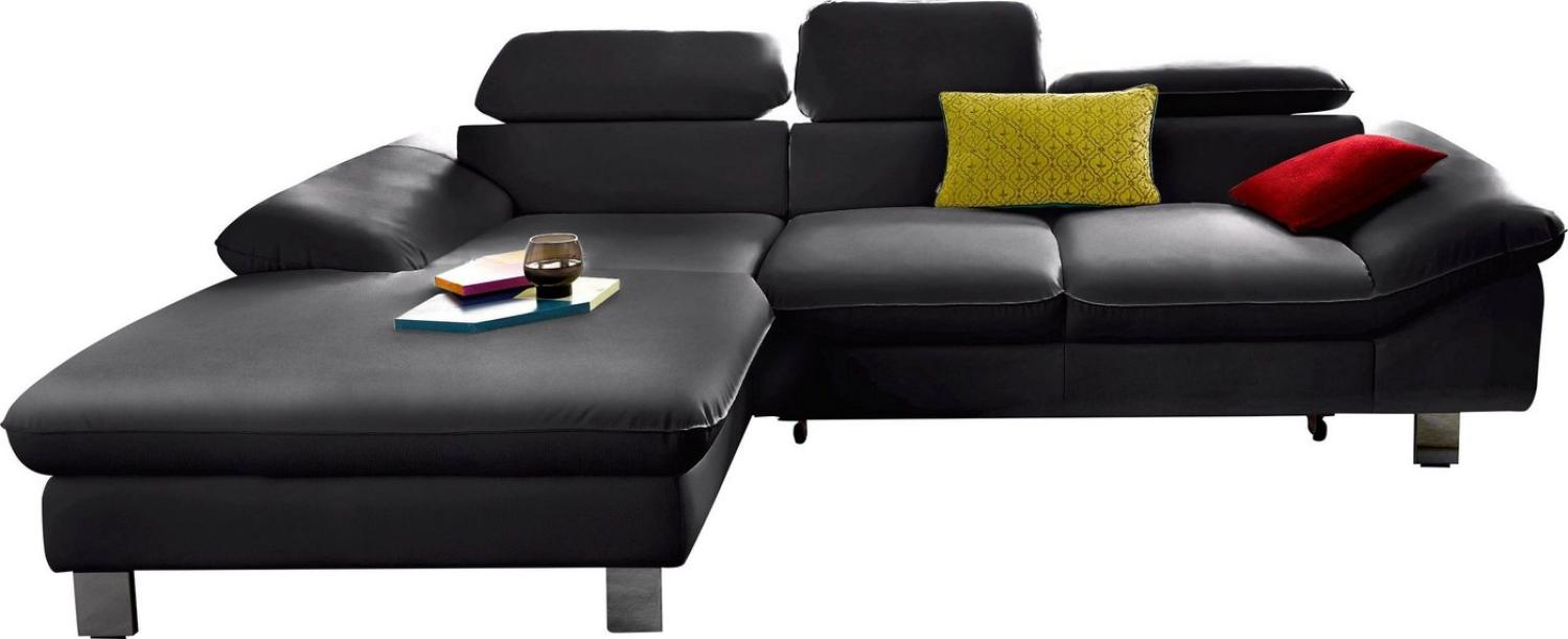 COTTA Ecksofa Driver L-Form, mit Kopfteilverstellung, wahlweise mit Bettfunktion und Bettkasten Bild 1