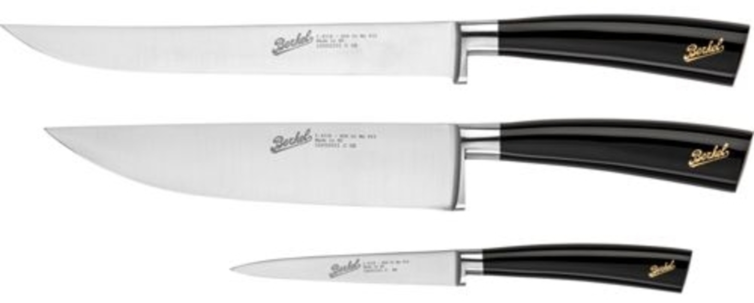 Berkel Elegance Black Glossy Chef-Set 3-tlg. Bild 1