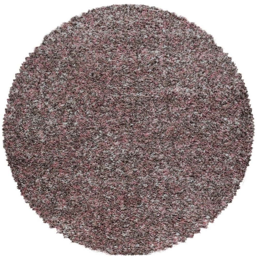 Carpettex Hochflor-Teppich Meliert Design, Rund, Höhe: 30 mm, Teppich Meliert Design Teppich Wohnzimmer versch. farben und größen Bild 1