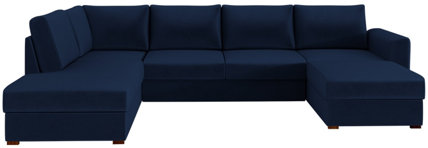 Ecksofa Wilma (Farbe: Magic Velvet 2216, Seite: Links) Bild 1